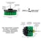 Drill Brush Power Scrubber By Useful Products 5 in W 5 in L Brush, Green G-S-4O-QC-DB - alternate 4